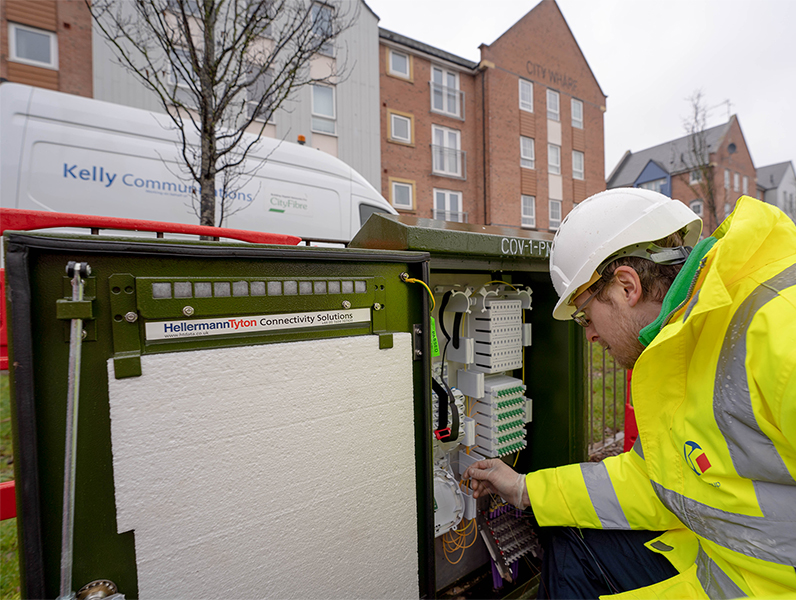 Kelly Group Supports CityFibre on Unique Fibre Projects